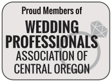 Proud Member of Wedding Professionals Association of Central Oregon